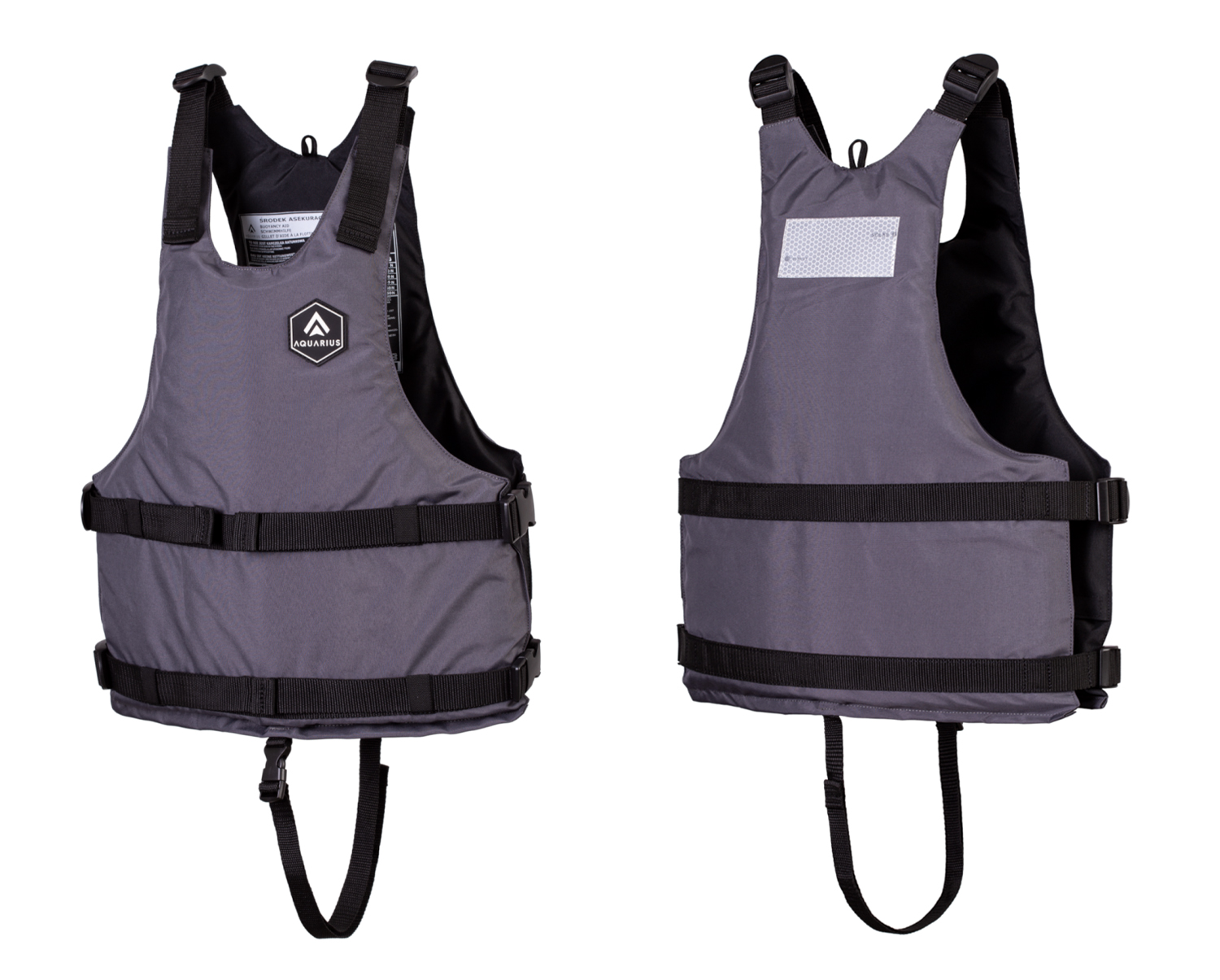 kamizelka asekuracyjna aquarius szara wygodna